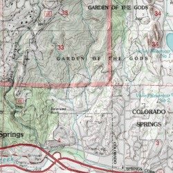 Garden Of The Gods El Paso County Colorado Park Manitou